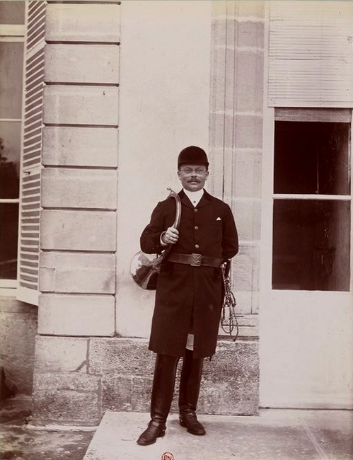 Maurice de Gasté - Tiré de l'ouvrage L'Equipage du marquis de Chambray - Photos de Maurice de Gasté (1894) - Bnf (Gallica)